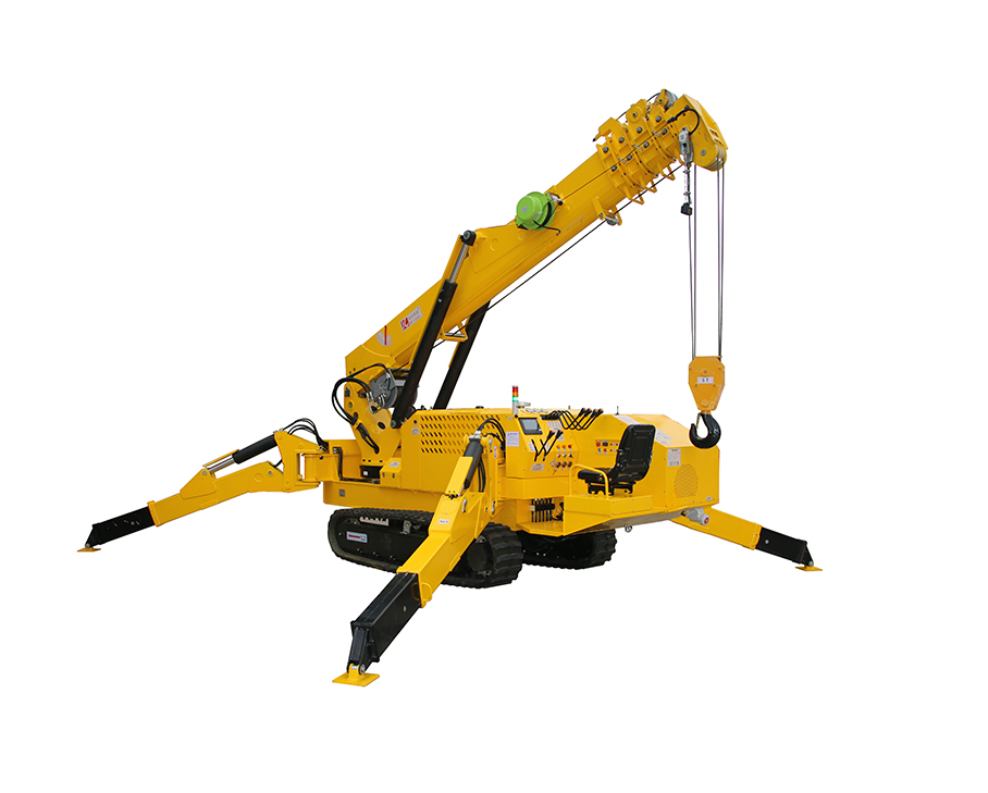 KB8.0 new product arrives as promised | Focus on miniature crawler spider crane