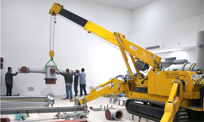 年前定好科步蜘蛛吊车，为来年工程抢跑赋能