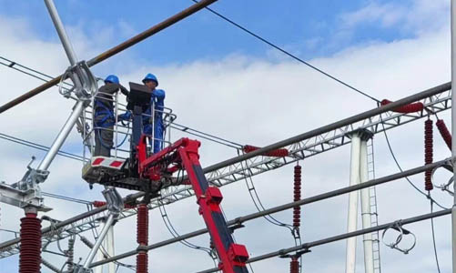 科步高空作业车：电站复杂环境下的可靠基座与效率引擎