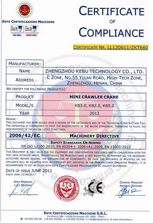 Warmly congratulations on the CE certification of our produc